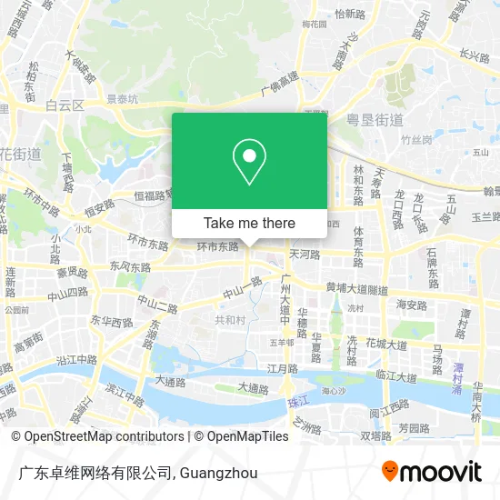 广东卓维网络有限公司 map