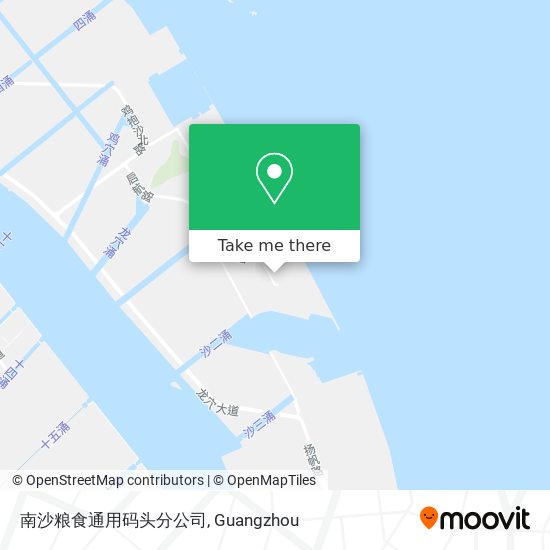 南沙粮食通用码头分公司 map