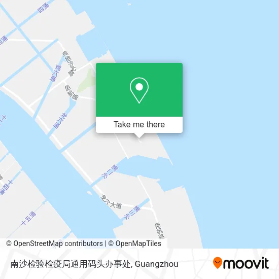 南沙检验检疫局通用码头办事处 map
