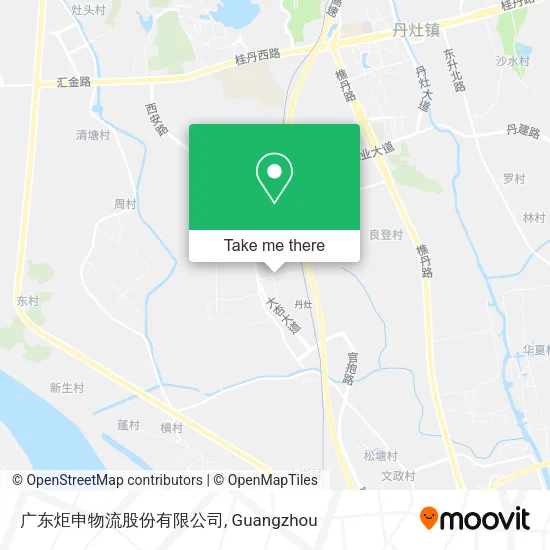 广东炬申物流股份有限公司 map