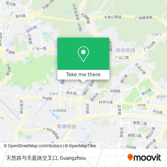 天慧路与天盈路交叉口 map