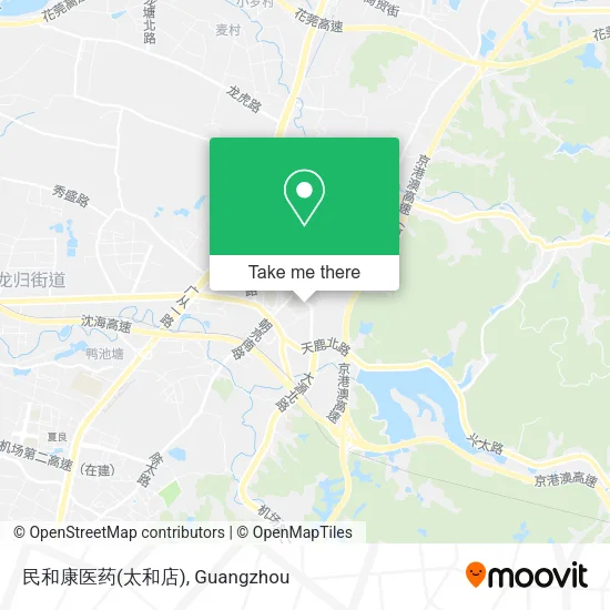 民和康医药(太和店) map