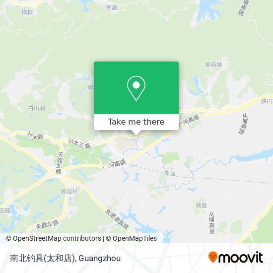 南北钓具(太和店) map