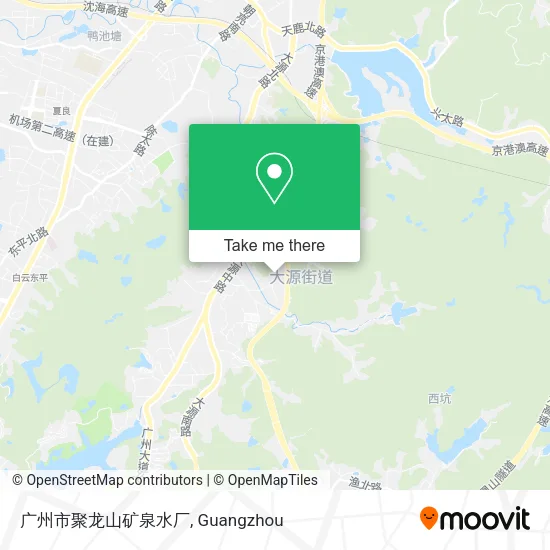 广州市聚龙山矿泉水厂 map