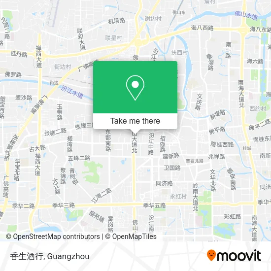 香生酒行 map