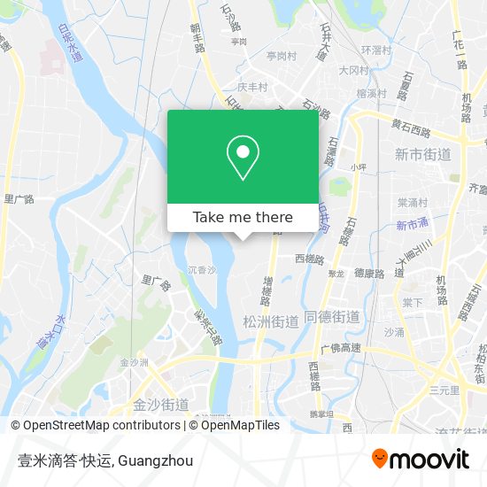 壹米滴答·快运 map