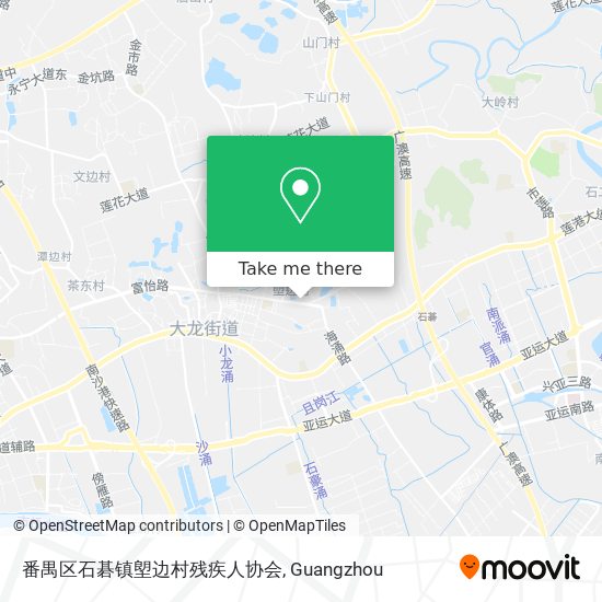 番禺区石碁镇塱边村残疾人协会 map