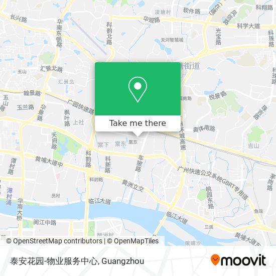 泰安花园-物业服务中心 map