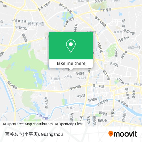 西关名点(小平店) map