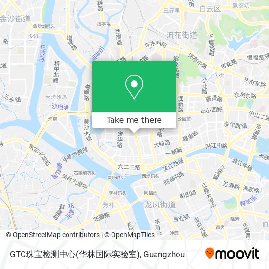 GTC珠宝检测中心(华林国际实验室) map