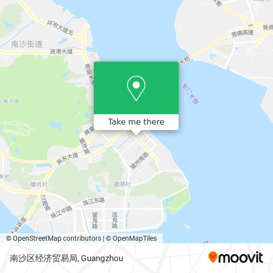 南沙区经济贸易局 map
