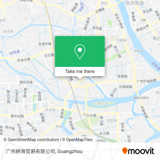 广州耕海贸易有限公司 map