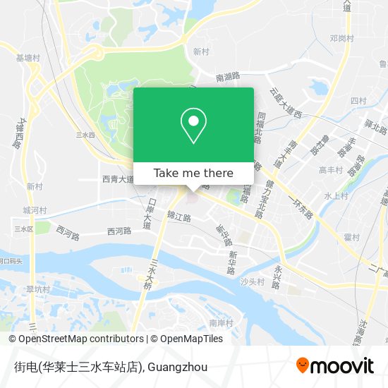 街电(华莱士三水车站店) map