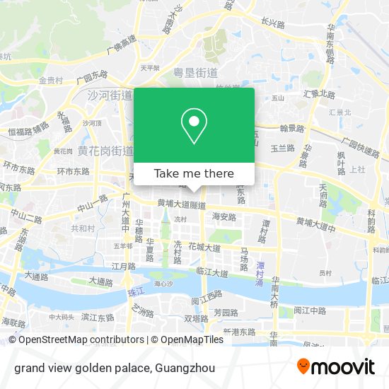 grand view golden palace map