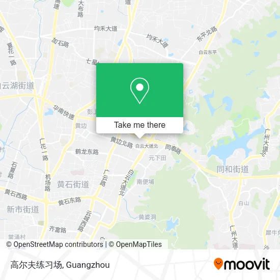 高尔夫练习场 map