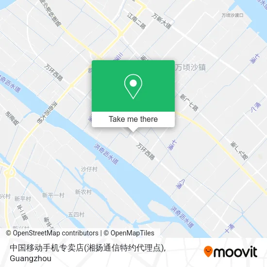 中国移动手机专卖店(湘扬通信特约代理点) map