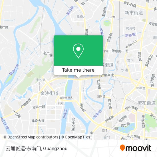 云通货运-东南门 map