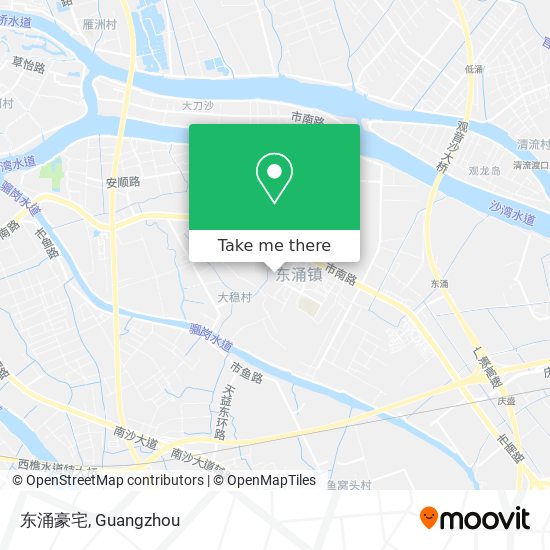东涌豪宅 map