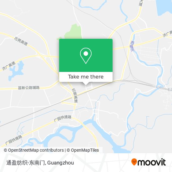 通盈纺织-东南门 map