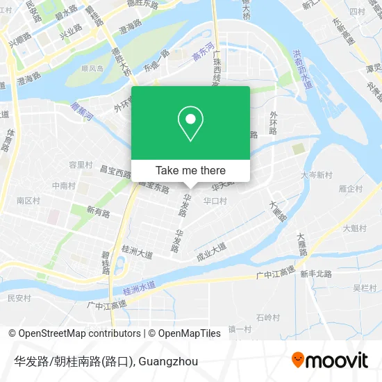 华发路/朝桂南路(路口) map
