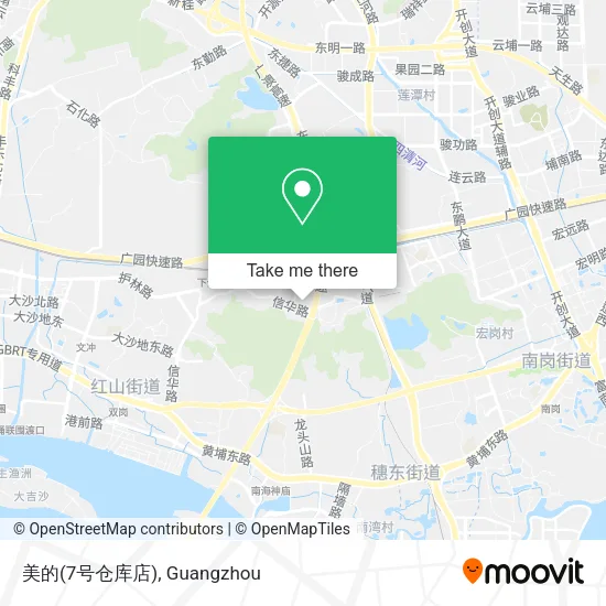美的(7号仓库店) map