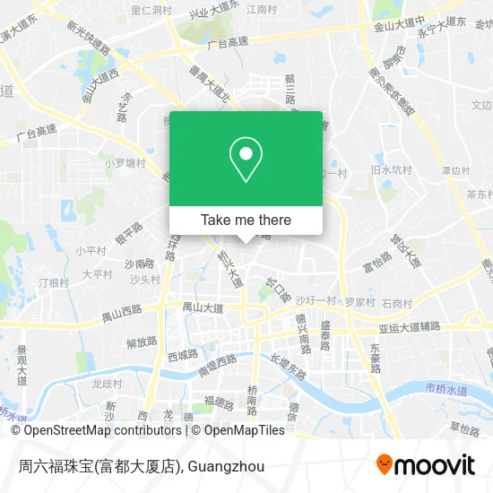 周六福珠宝(富都大厦店) map