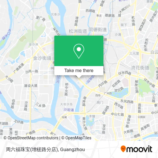 周六福珠宝(增槎路分店) map