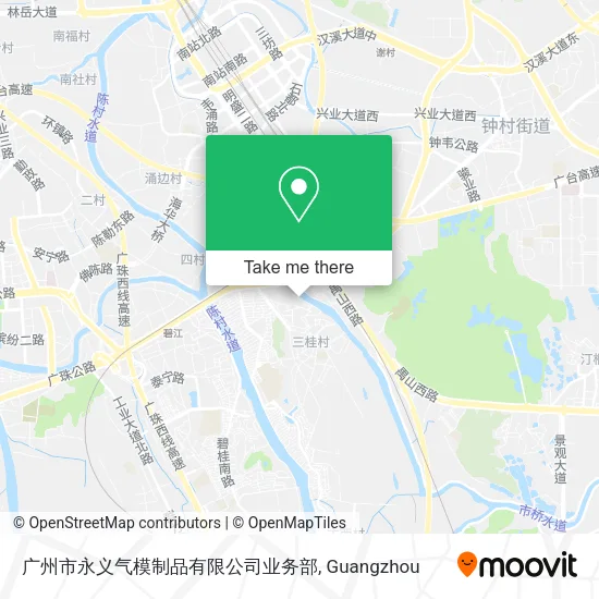 广州市永义气模制品有限公司业务部 map
