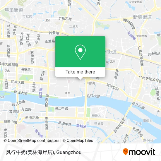 风行牛奶(美林海岸店) map
