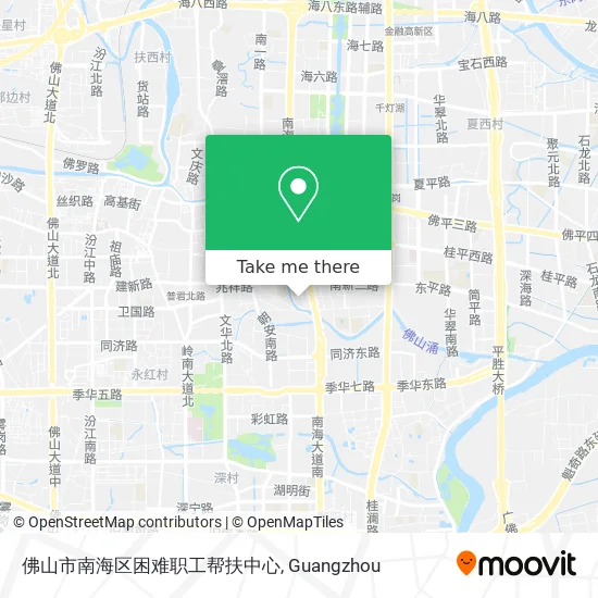 佛山市南海区困难职工帮扶中心 map