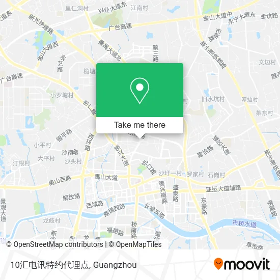 10汇电讯特约代理点 map