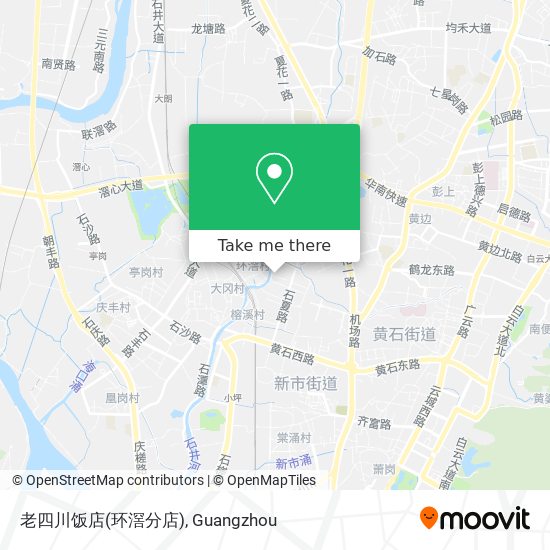 老四川饭店(环滘分店) map