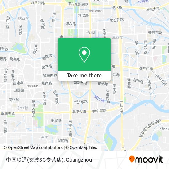 中国联通(文波3G专营店) map
