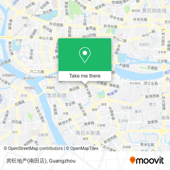 房旺地产(南田店) map