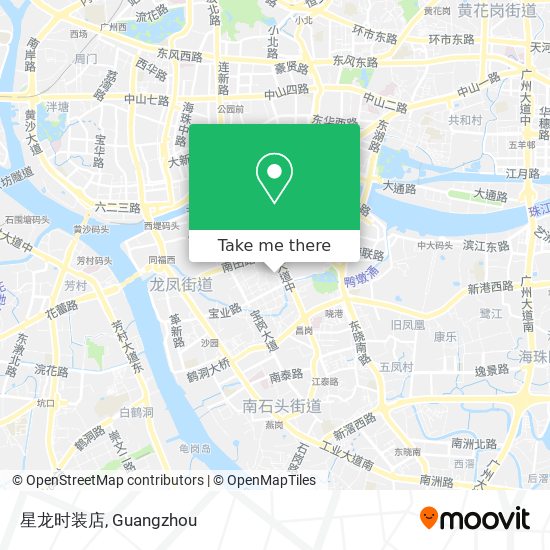 星龙时装店 map