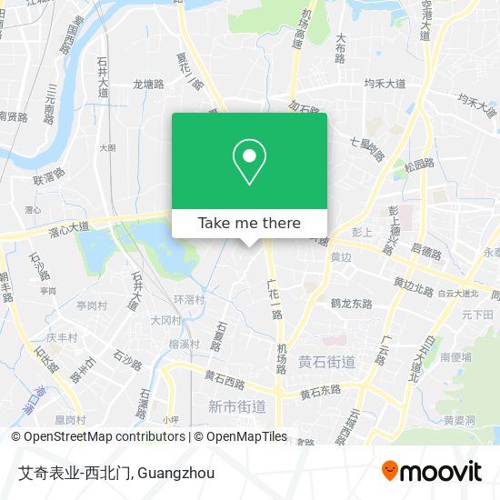 艾奇表业-西北门 map