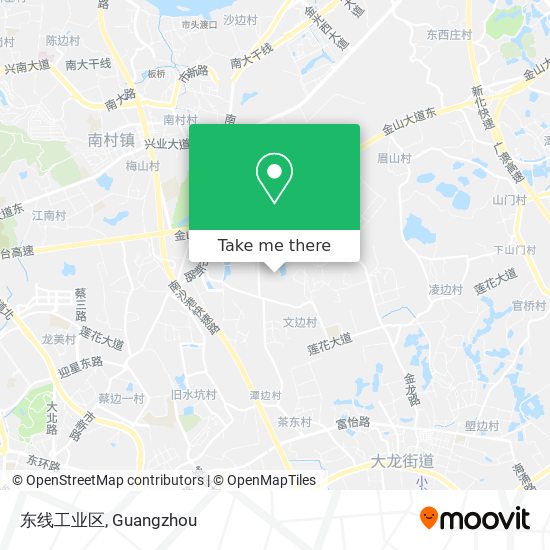 东线工业区 map