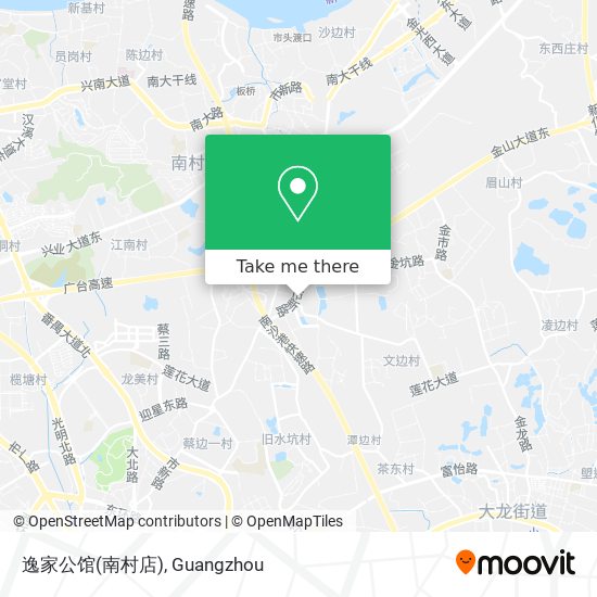 逸家公馆(南村店) map