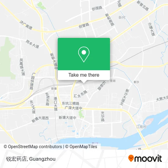 锐宏药店 map