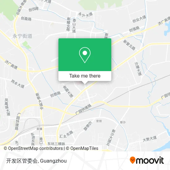 开发区管委会 map