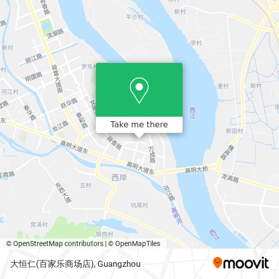 大恒仁(百家乐商场店) map