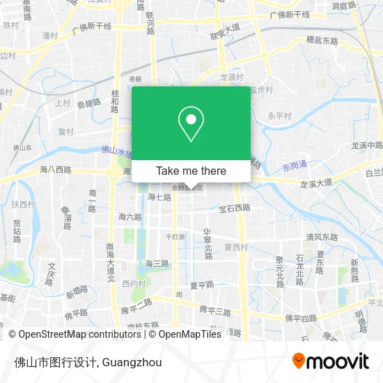佛山市图行设计 map