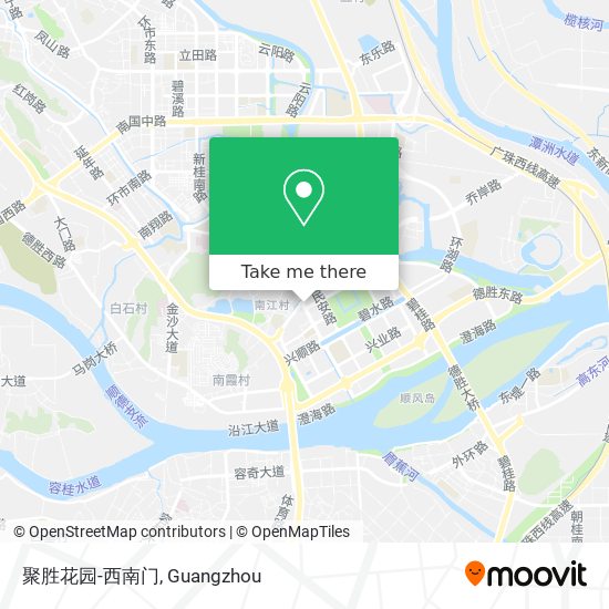聚胜花园-西南门 map