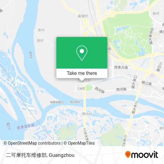 二可摩托车维修部 map