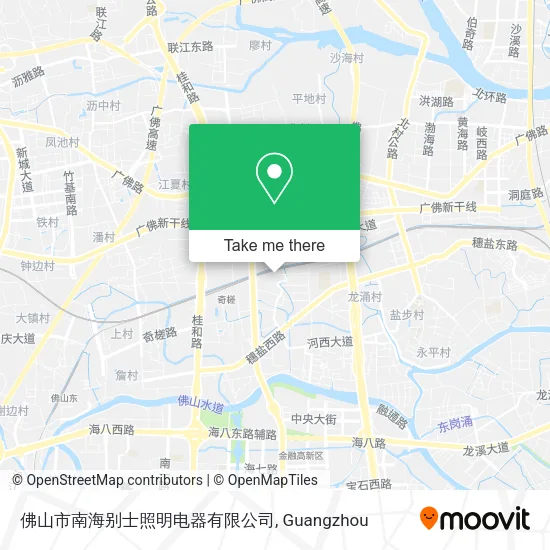 佛山市南海别士照明电器有限公司 map