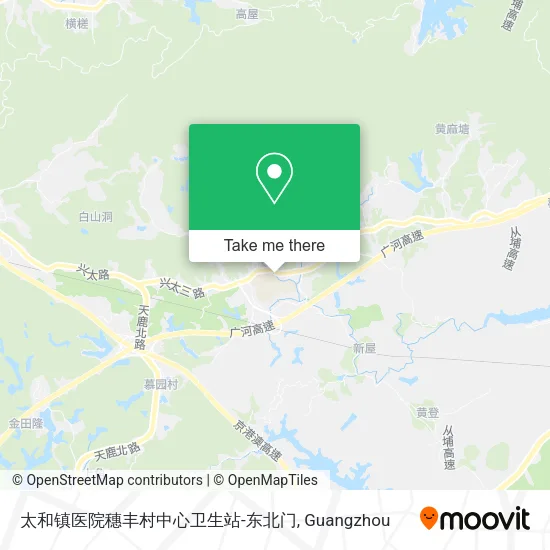 太和镇医院穗丰村中心卫生站-东北门 map