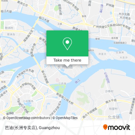 芭迪(长洲专卖店) map