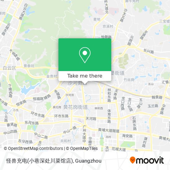 怪兽充电(小巷深处川菜馆店) map