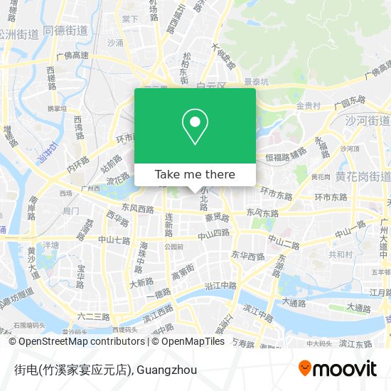 街电(竹溪家宴应元店) map