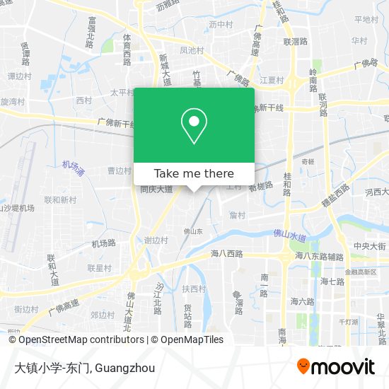 大镇小学-东门 map